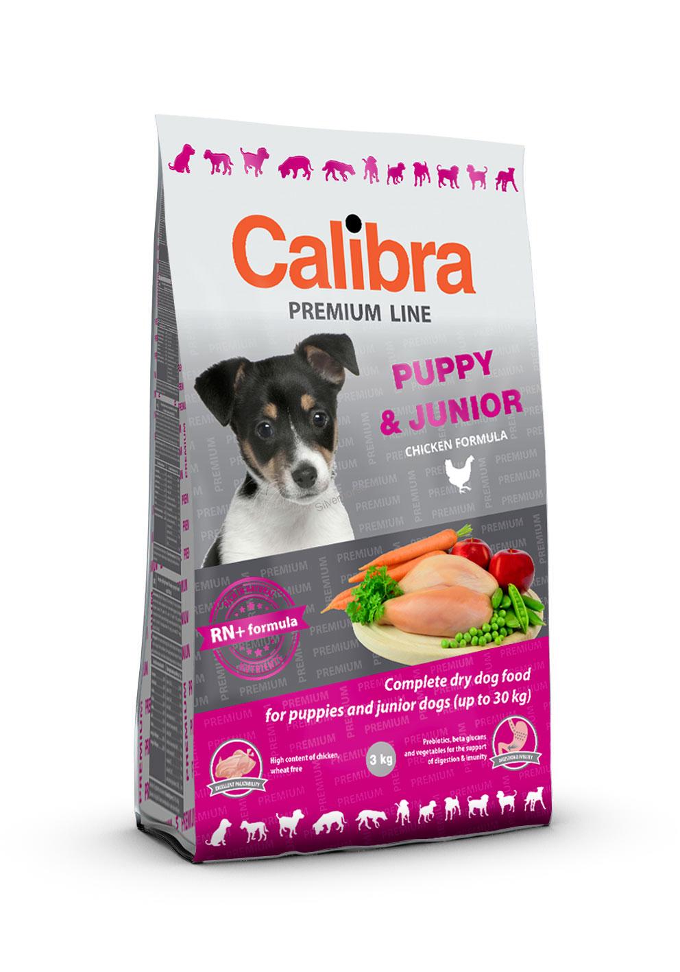 Calibra dog Premium PUPPY & JUNIOR 12Kg