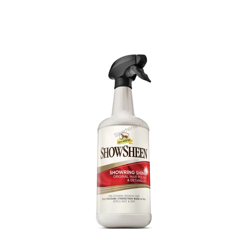 Absorbine ShowSheen Lesk a Rozčesávač, láhev s rozprašovačem 946ml