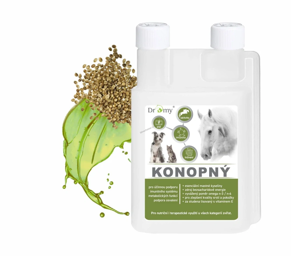 Dromy Konopný olej 1l