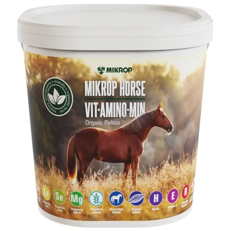 MIKROP HORSE VIT.AMINO.MIN ORGANIC 6,5 kg