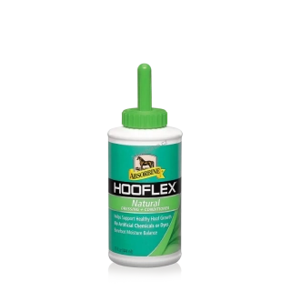 Kondicioner na kopyta čistě přírodní Absorbine Hooflex conditioner natural, láhev se štětcem 444ml