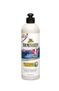 Absorbine ShowSheen 2v1 Šampon & Kondicionér, láhev 591 ml